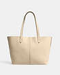 COACH®,NORTH TOTE 32,Large,Brass/Ivory,Back View