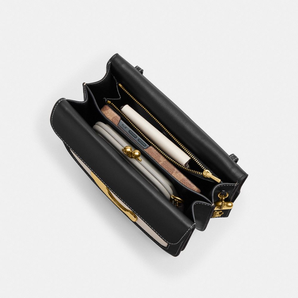 COACH®,Idol Bag,,Inside View, Top View