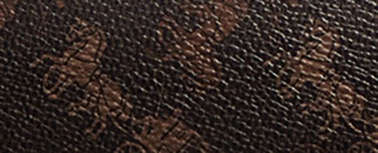 COACH®,Ace Tote Bag 26 With Horse And Carriage Print,Leather,Canvas,Tote,Color Block,Piping,Casual,Brown