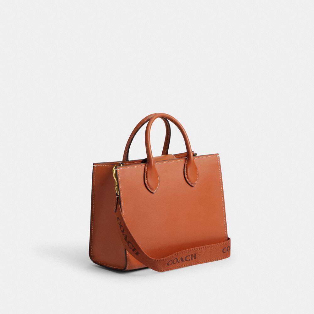 COACH®,Ace Tote Bag 26,Leather,Tote,No Embellishment,Work,,Angle View
