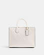 COACH®,ACE TOTE BAG 26,Medium,Brass/Chalk,Front View