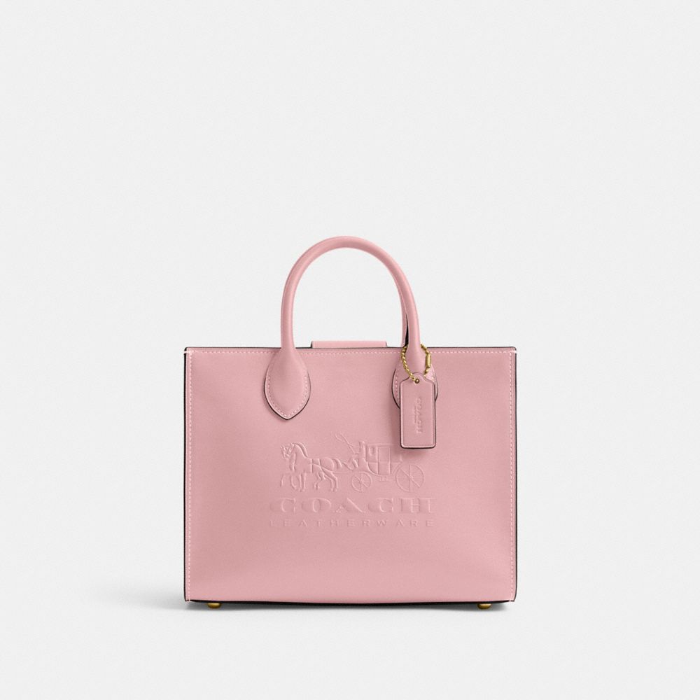 Coach purse discount with pink handles