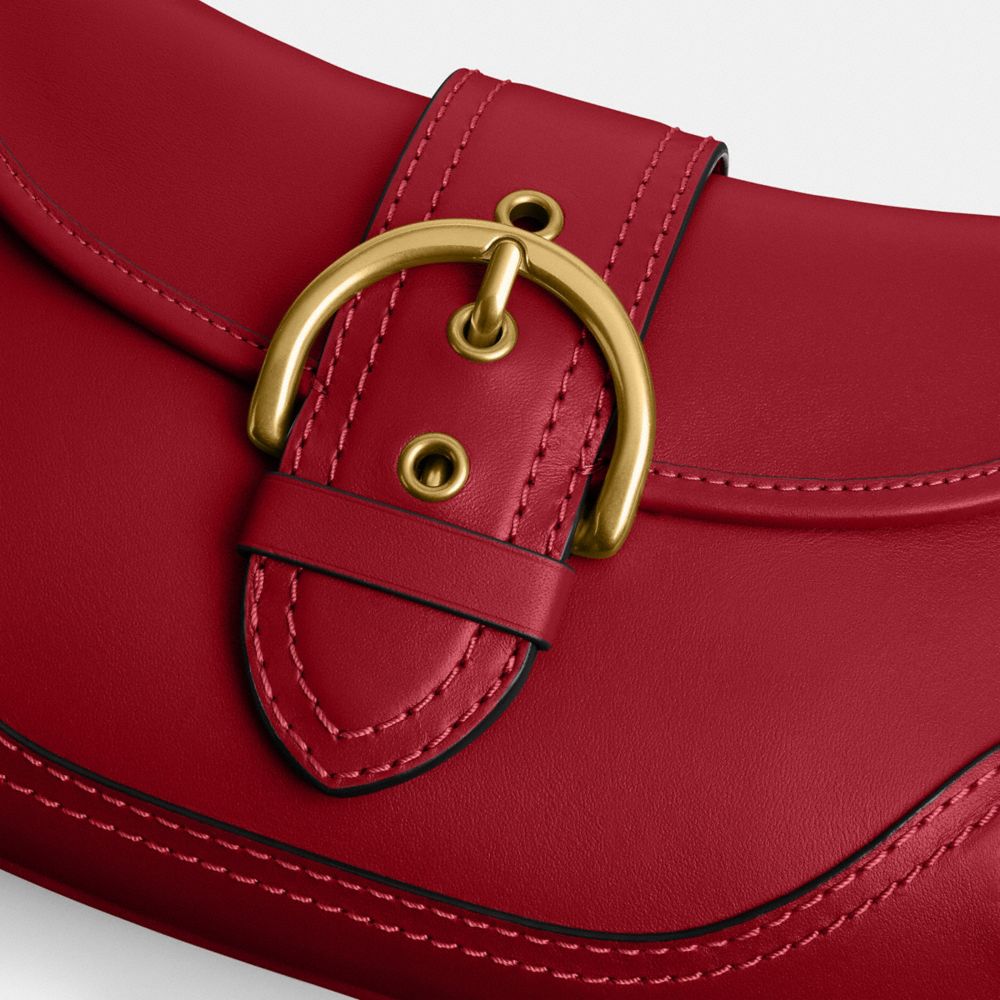 Coach Red Leather Satchel cheapest