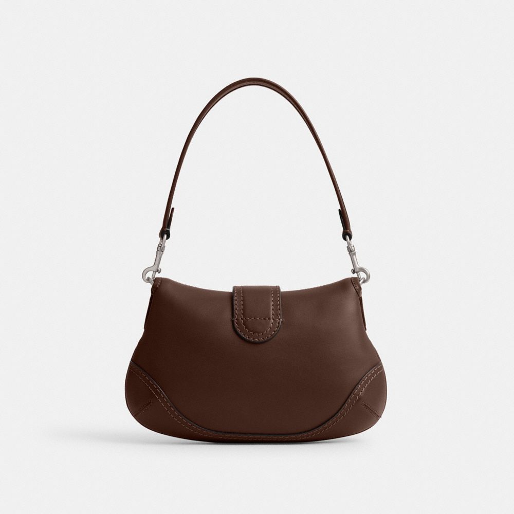 Shop Coach Soho Bag In Regenerative Leather In Silver/maple