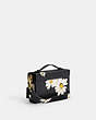 COACH®,TABBY BOX BAG WITH FLORAL PRINT,Small,Brass/Black Multi,Angle View