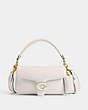 COACH®,PILLOW TABBY SHOULDER BAG 20,Nappa leather,Mini,Brass/Chalk,Front View