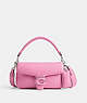 COACH®,PILLOW TABBY SHOULDER BAG 20,Nappa leather,Mini,Silver/Vivid Pink,Front View