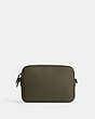 COACH®,CHARTER FLAP CROSSBODY 24,Glovetanned Leather,Small,Army Green,Back View