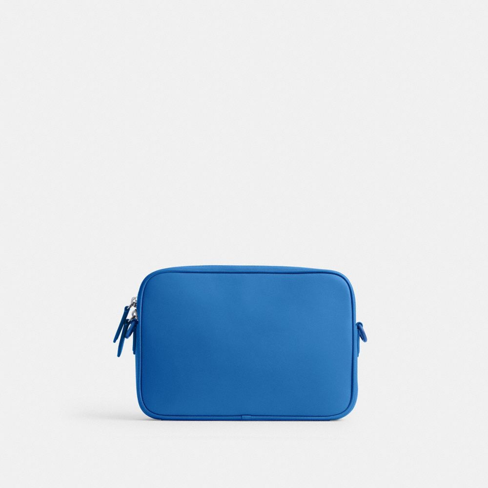 COACH®,チャーター フラップ クロスボディ 24,メッセンジャー&ボディバッグ,ﾌﾞﾙｰﾍﾞﾘｰ