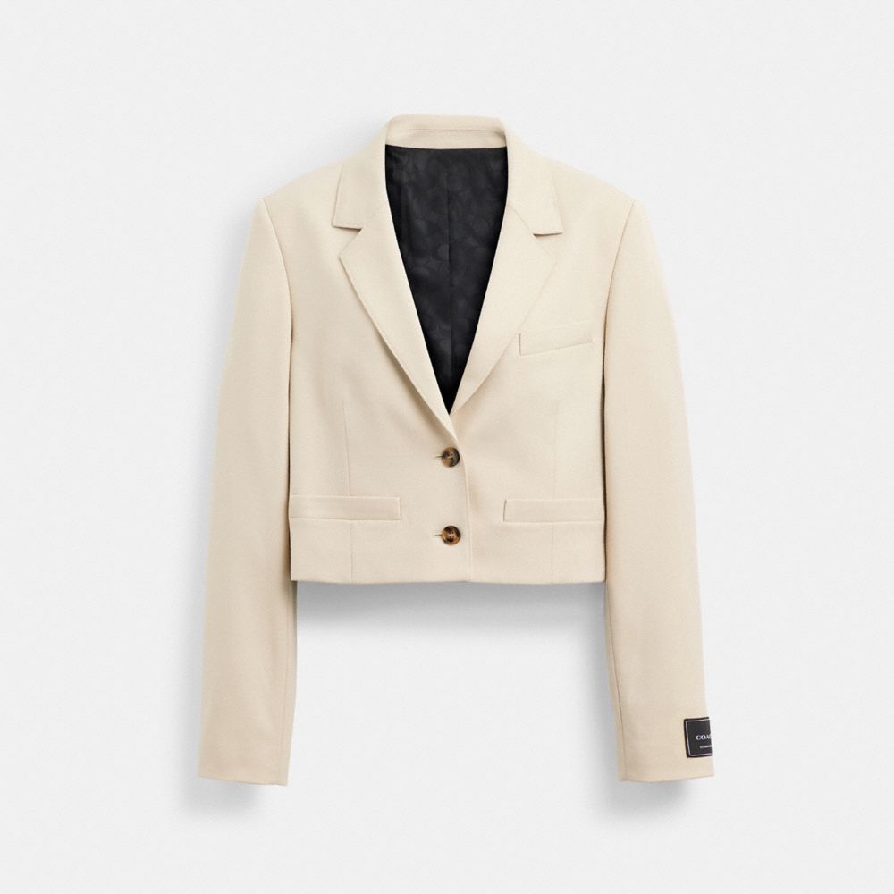 COACH Cropped Blazer