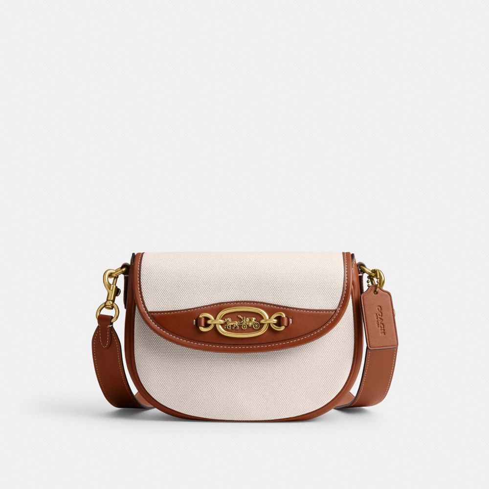 COACH®,ハーレー ショルダー バッグ,ボディバッグ&斜めがけバッグ,ﾌﾞﾗｽ/ｿﾙﾄ ｽﾄｰﾝ/ﾊﾞｰﾆｯｼｭﾄﾞ ｱﾝﾊﾞｰ