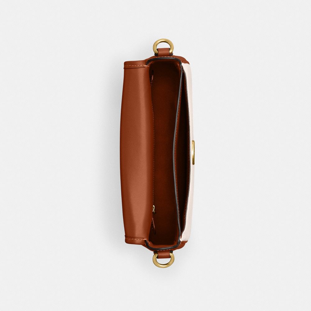 COACH®,ハーレー ショルダー バッグ,ボディバッグ&斜めがけバッグ,ﾌﾞﾗｽ/ｿﾙﾄ ｽﾄｰﾝ/ﾊﾞｰﾆｯｼｭﾄﾞ ｱﾝﾊﾞｰ