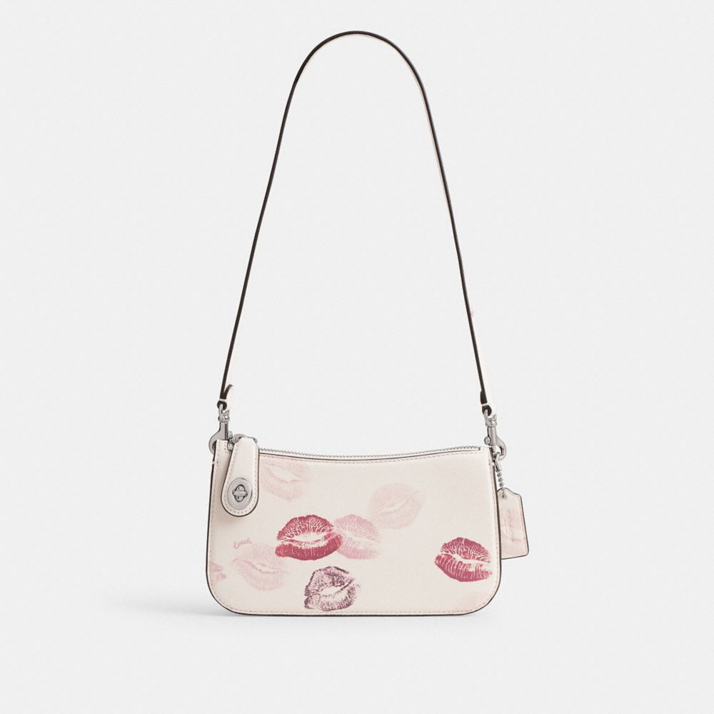Penn Shoulder Bag With Lip Print