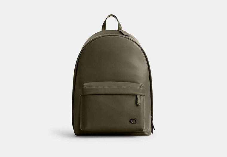 COACH®,HALL BACKPACK,Large,Army Green,Front View image number 0