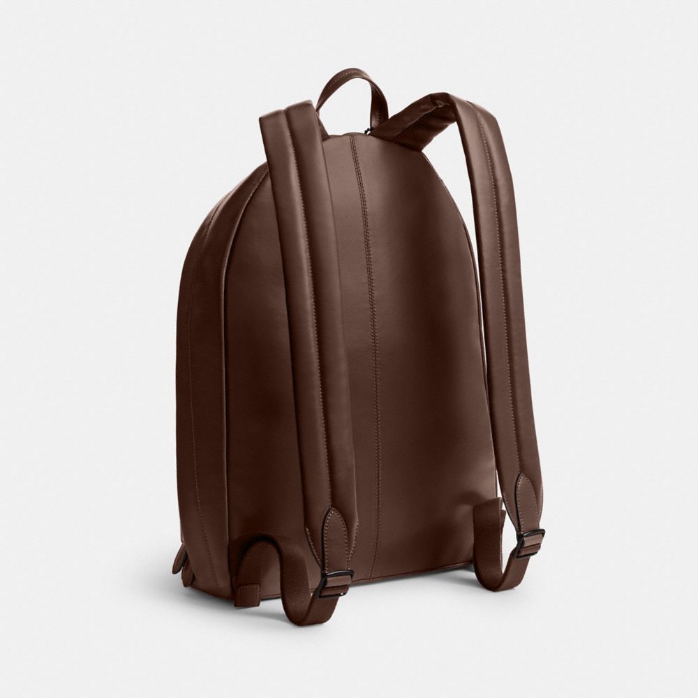 COACH®,HALL BACKPACK,Large,Maple,Angle View