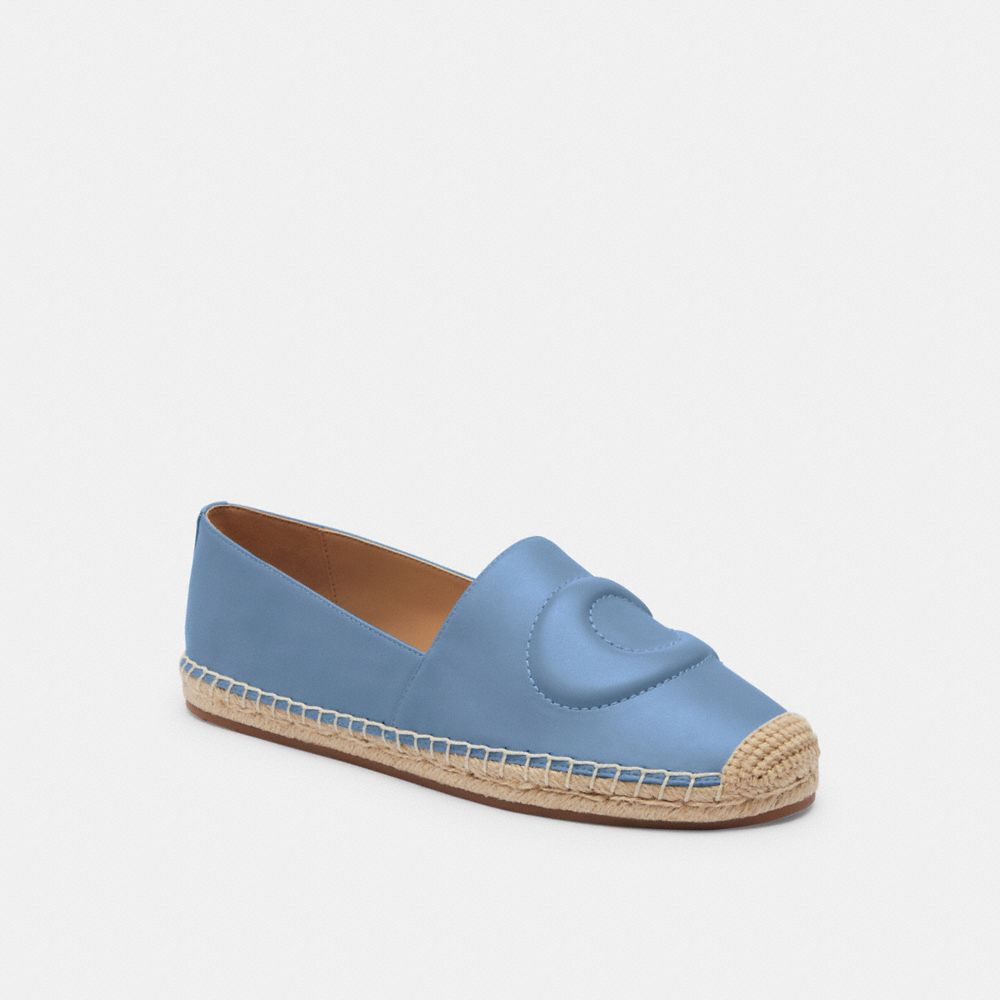 COACH®,CRUZ ESPADRILLE,Cornflower,Front View image number 0