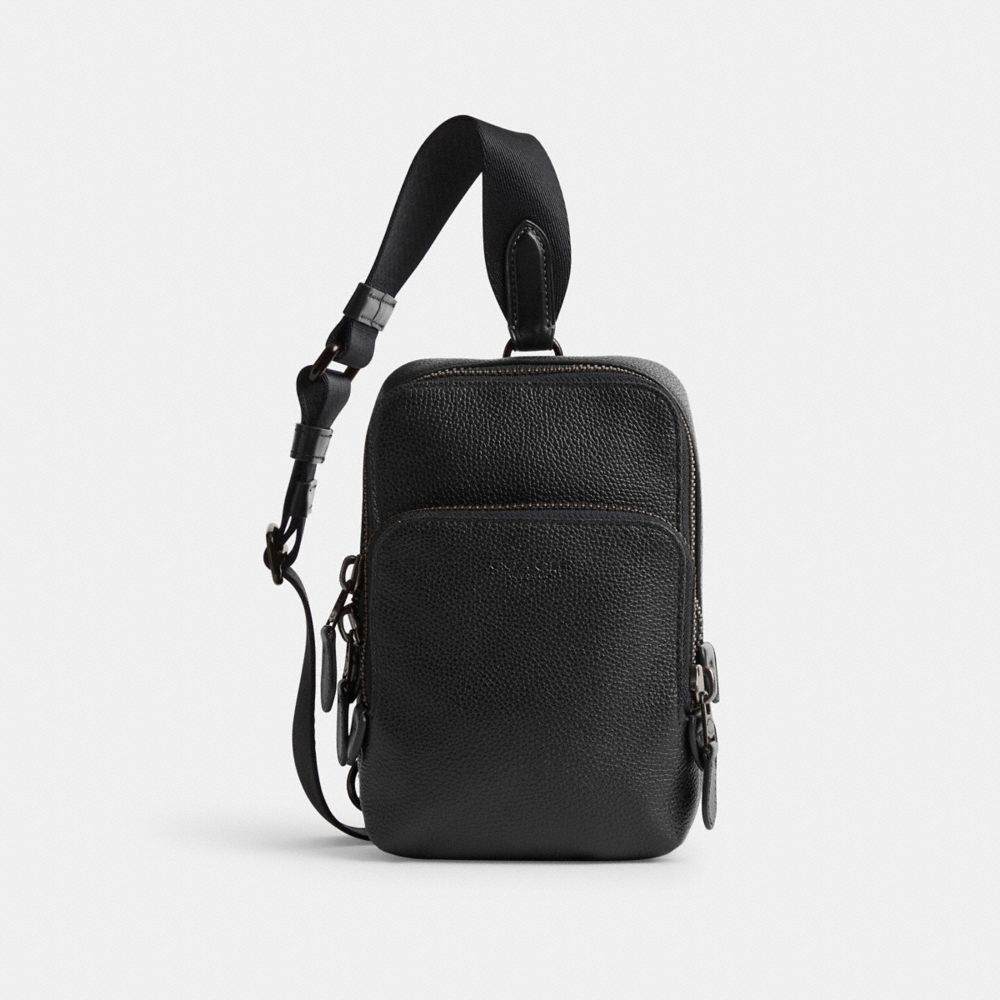 COACH Gotham Sling Pack 13 Men s Black