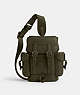 COACH®,HITCH BACKPACK 13,Army Green,Front View