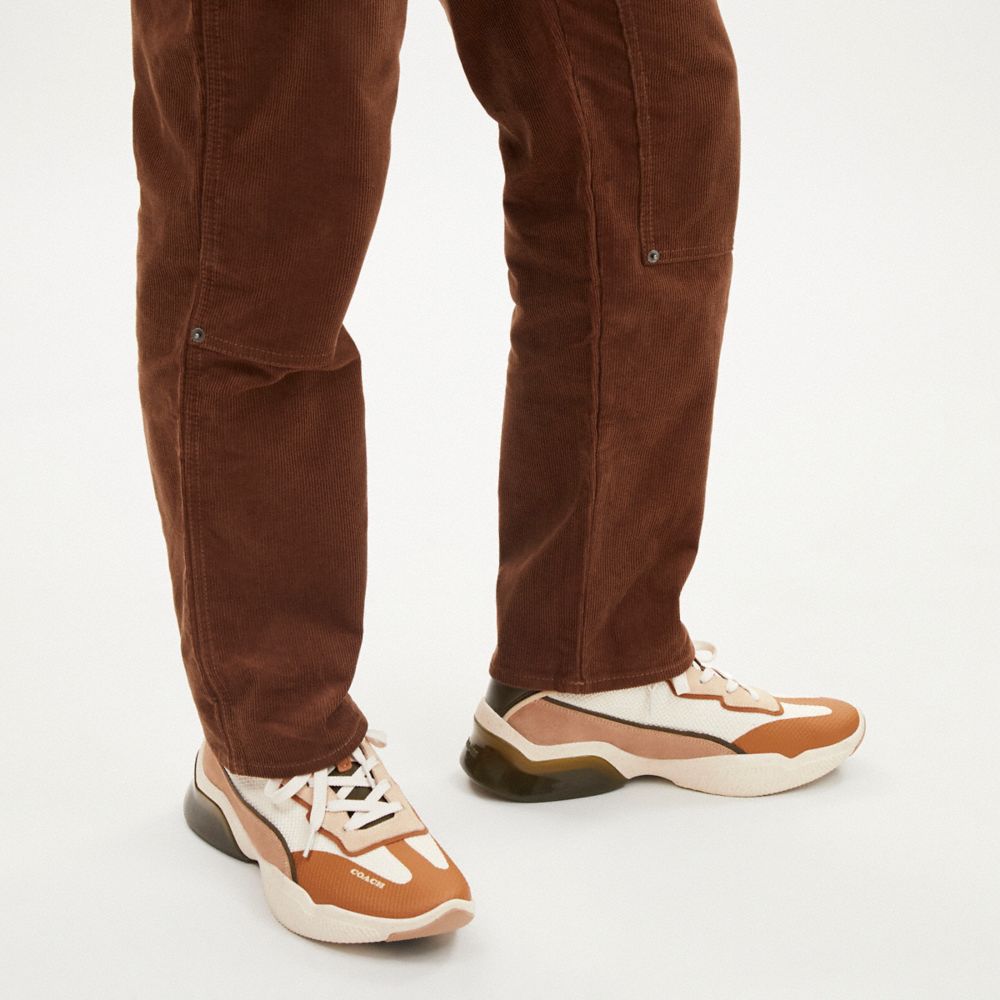 COACH®,RUNNER CITYSOLE,Taupe,Detail View