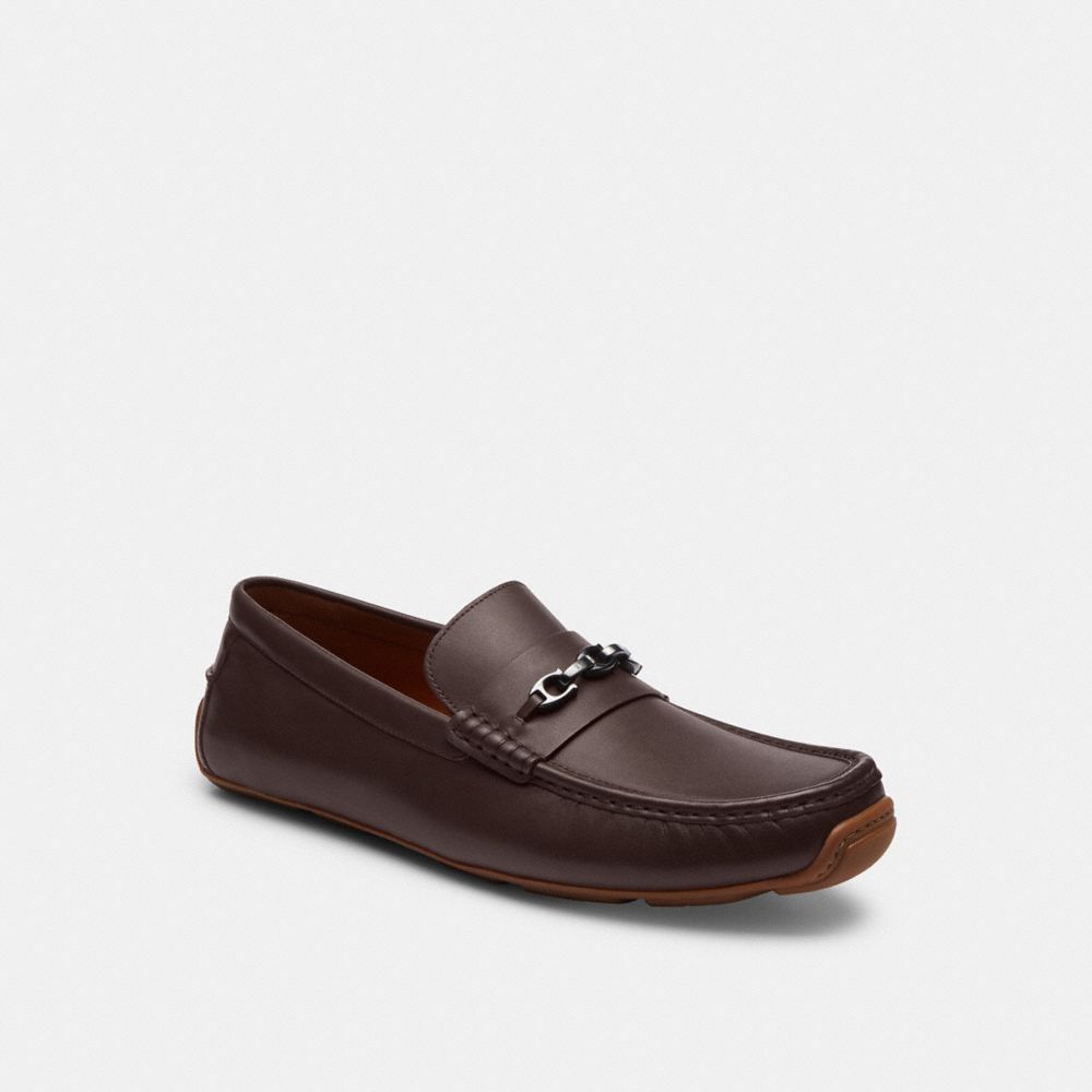 Coach mens driving loafers on sale