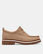 COACH®,BANKS BOOT,Suede,Taupe,Angle View