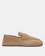 COACH®,ROY ESPADRILLE,Suede,Taupe,Angle View