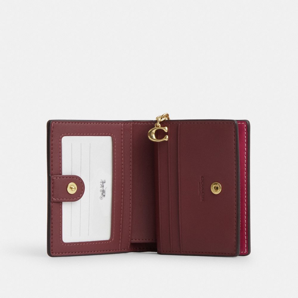 COACH® | Snap Wallet With Cherry Print
