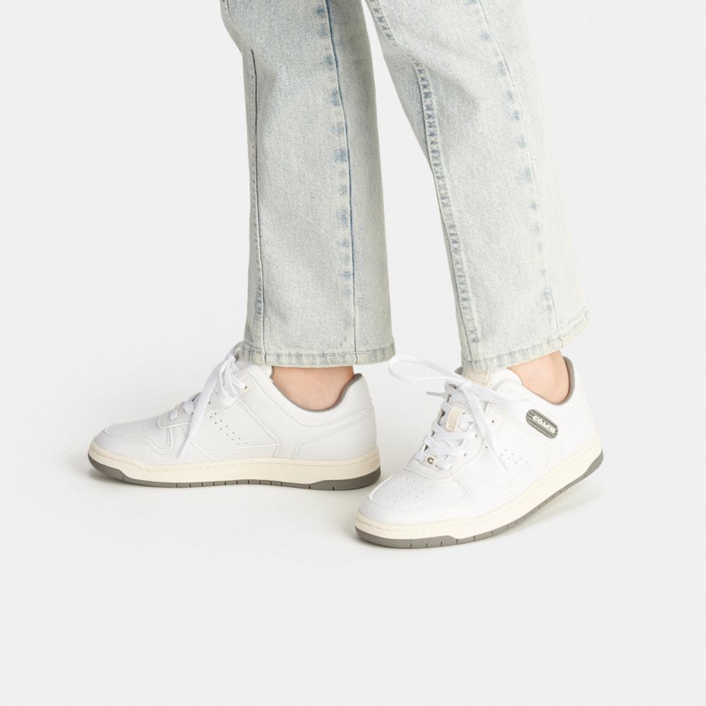 COACH®: C201 Sneaker In Signature Canvas