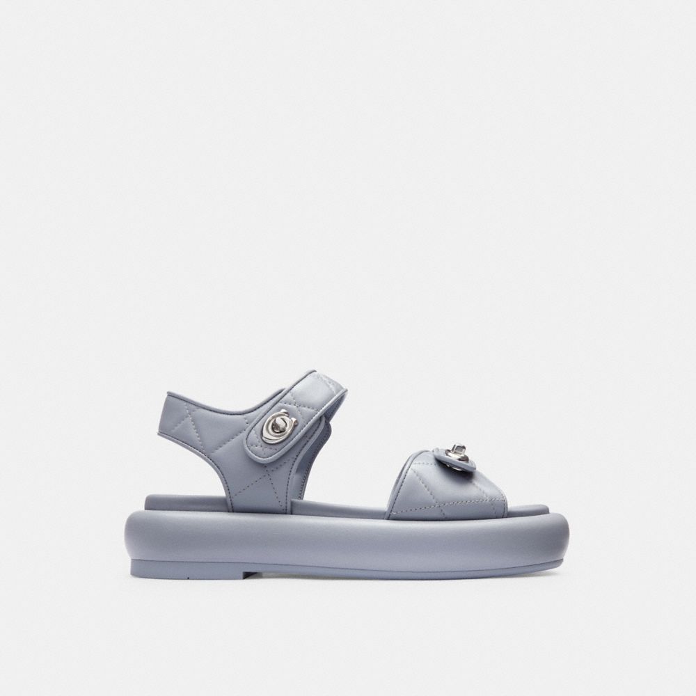 COACH®,Peyton Sandal,,Angle View