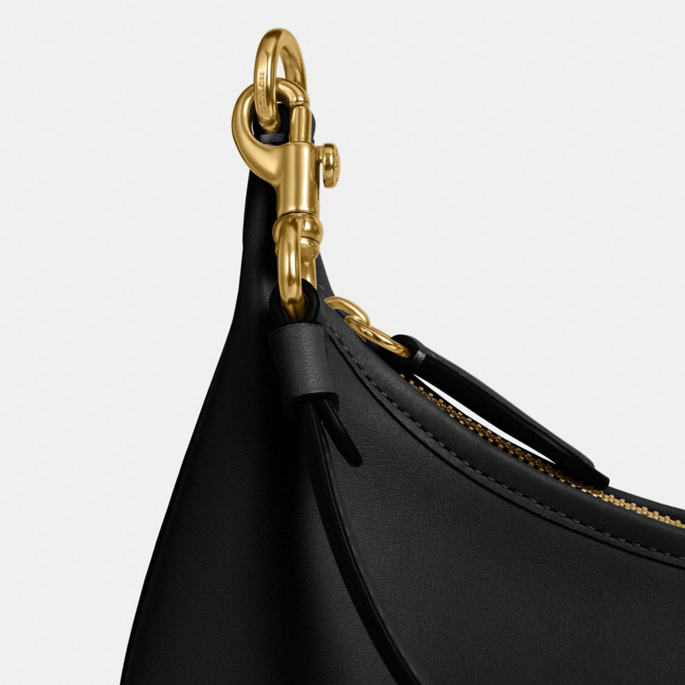 Brass Black Juliet Shoulder Bag