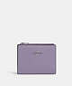 COACH®,BIFOLD WALLET,Leather,Silver/Light Violet,Front View