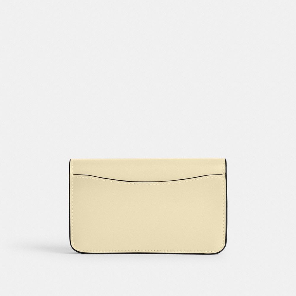 Coach Essential Schmales Kartenetui In Beige