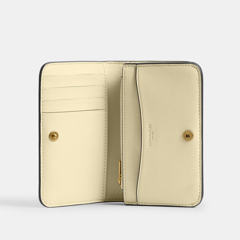 Coach Essential Schmales Kartenetui In Beige
