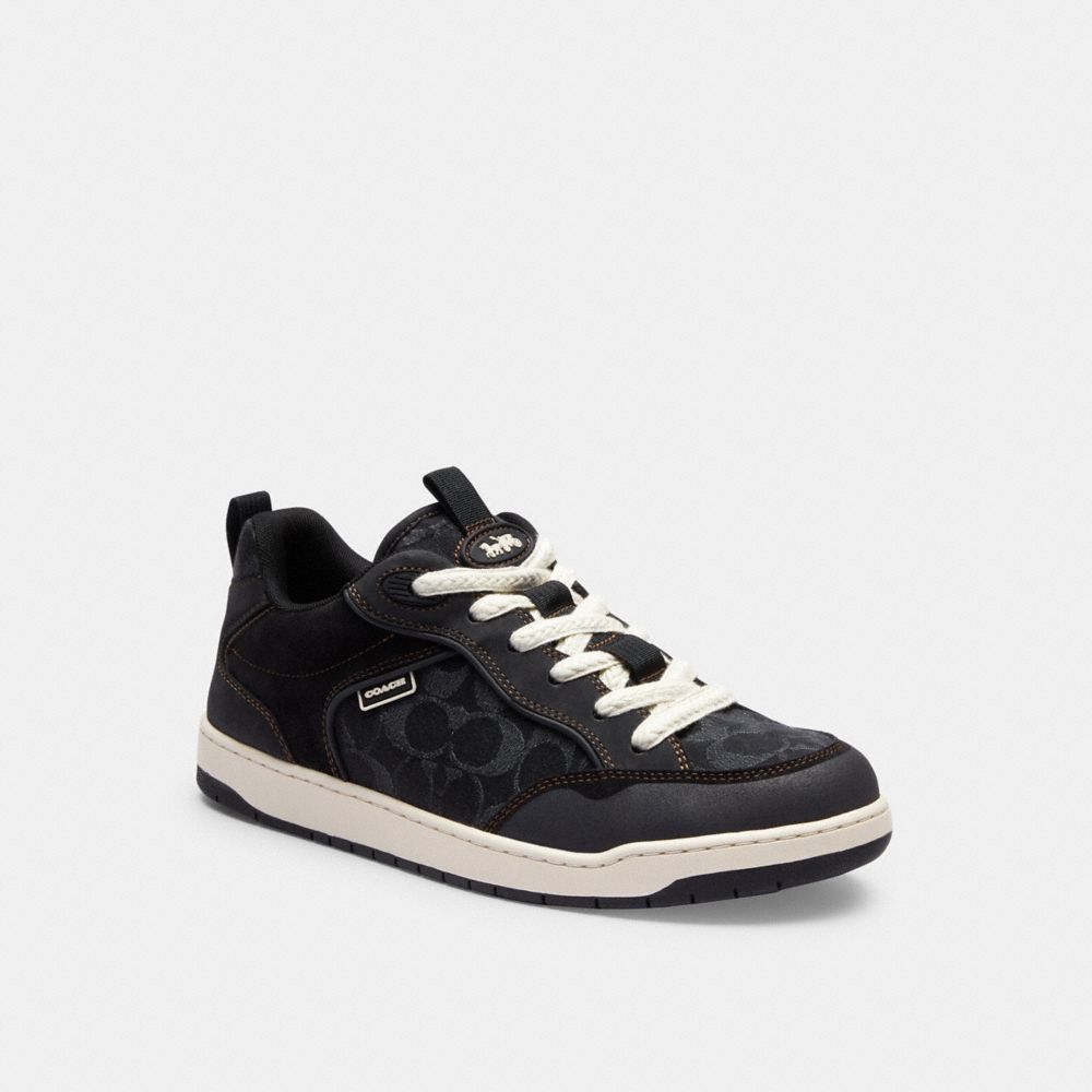 COACH®,CHAUSSURES DE SPORT C203,Noir,Front View