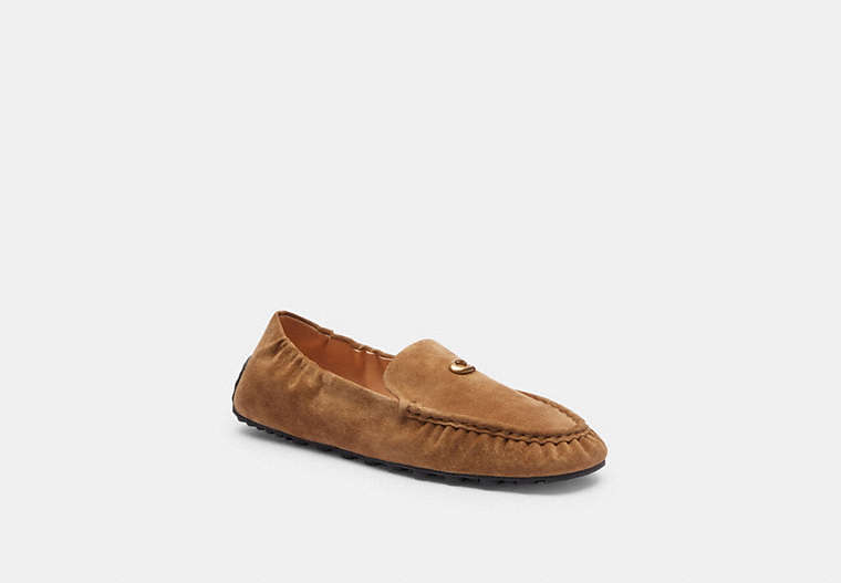 COACH®,RONNIE LOAFER,Coconut,Front View