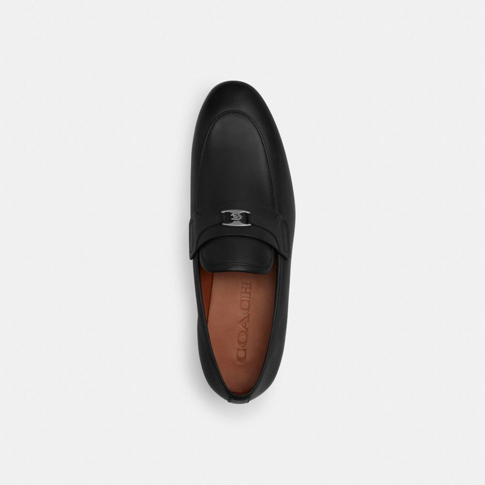 Shop Coach Tanner Loafer In Black