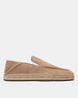 COACH®,REILLY ESPADRILLE,Taupe,Angle View