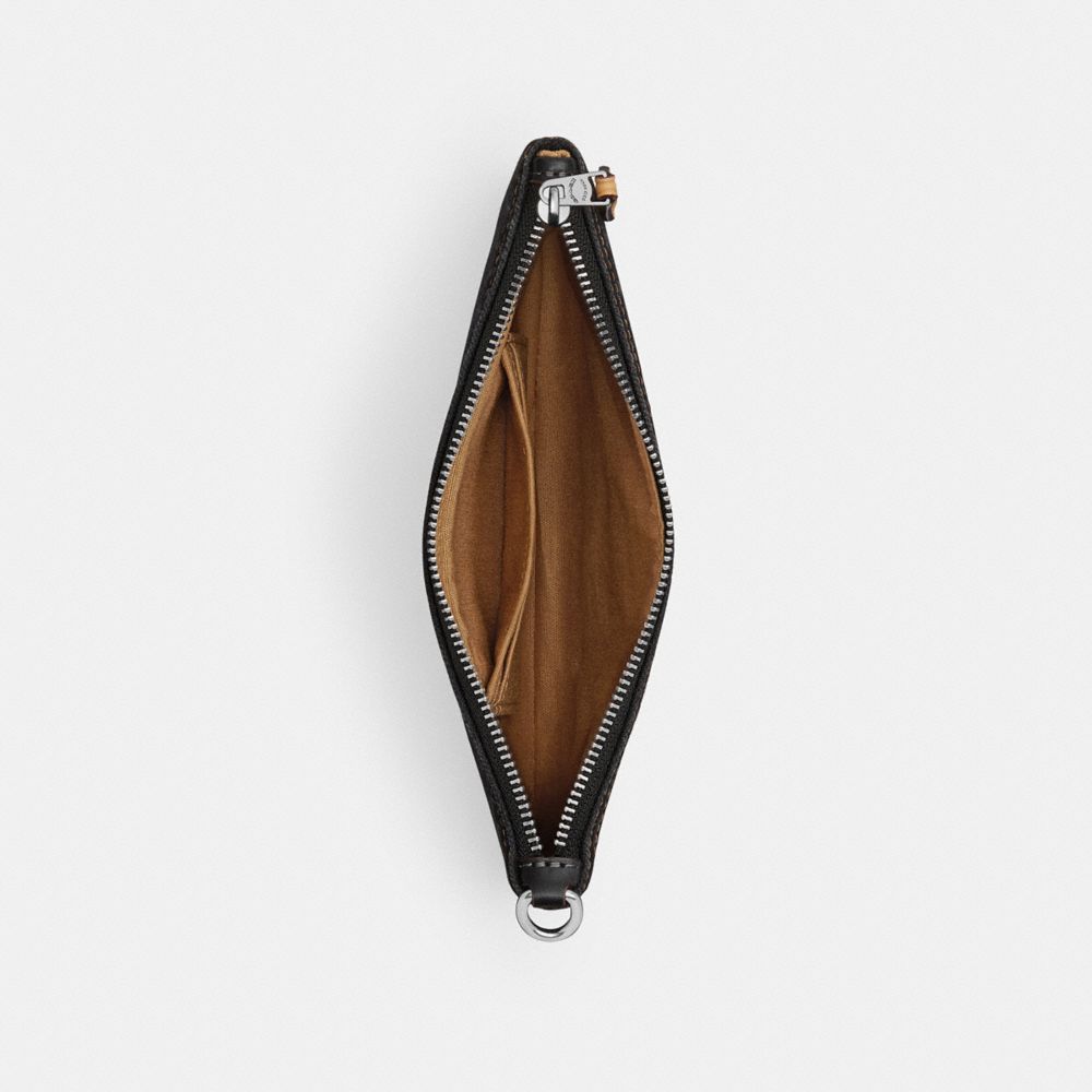 COACH®,Small Wristlet,,Inside View,Top View
