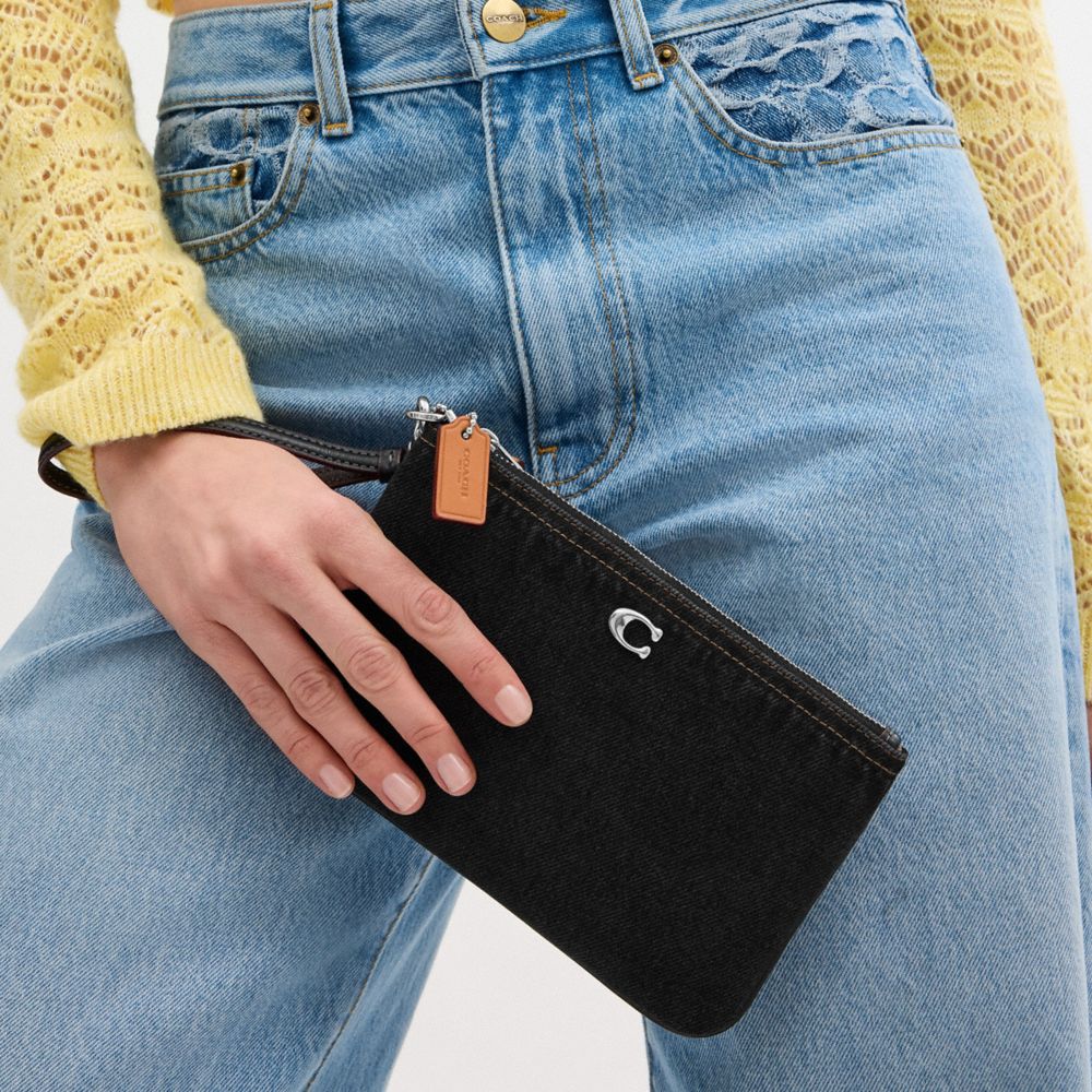 COACH®,Small Wristlet,,Detail View