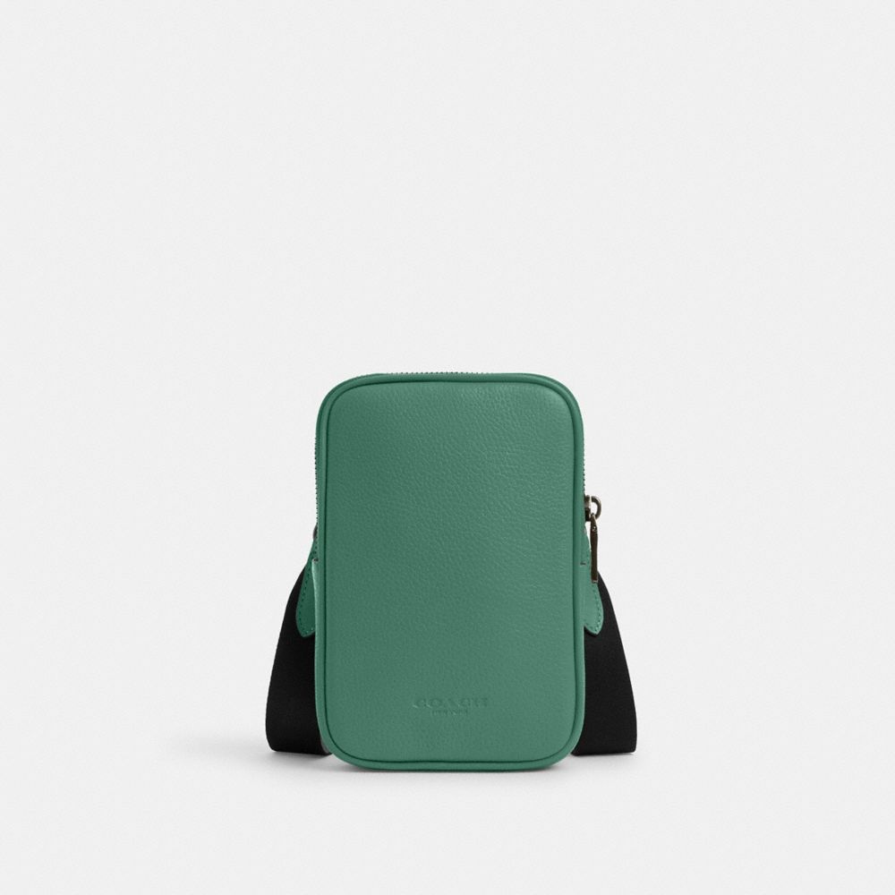 Shop Coach Outlet Aden Crossbody In Green