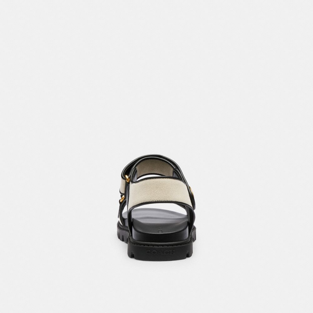 Coach Brynn Sandal In White