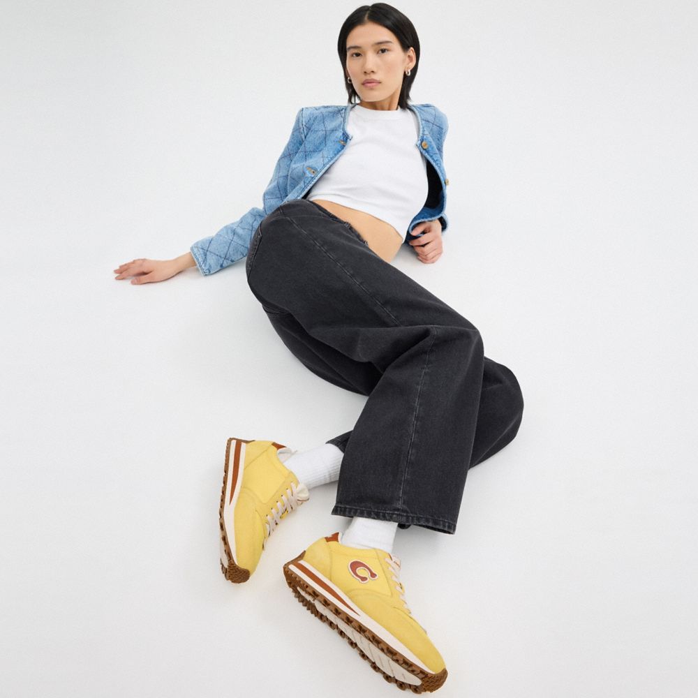 希少☆ブティック【COACH】ランナー スニーカー スエード 公式】COACH – コーチ | ランナー スニーカー
