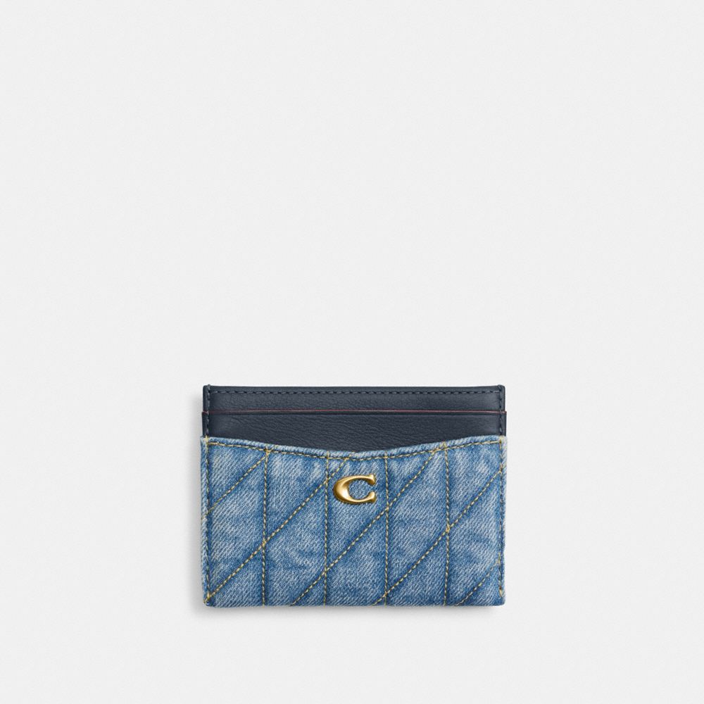 COACH Essential Card Case With Quilting