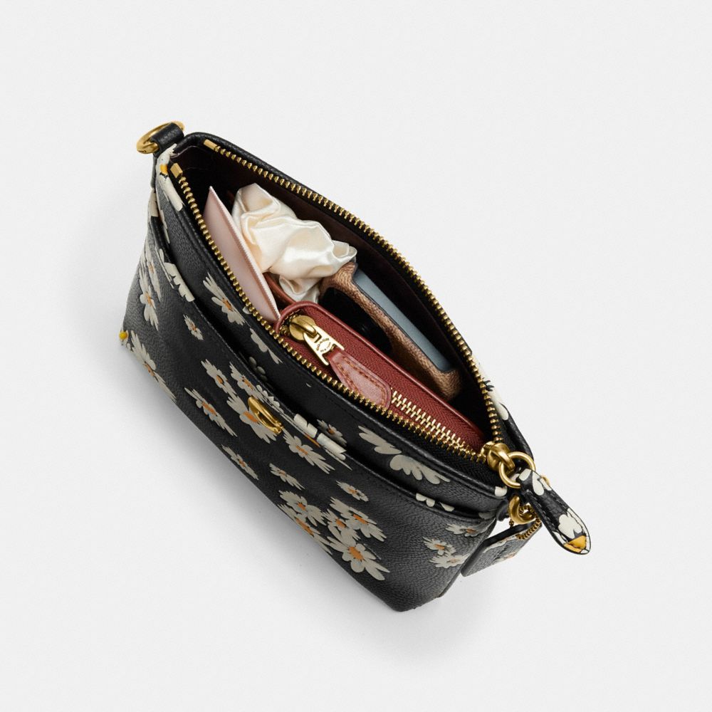 Kitt Messenger Crossbody With Floral Print