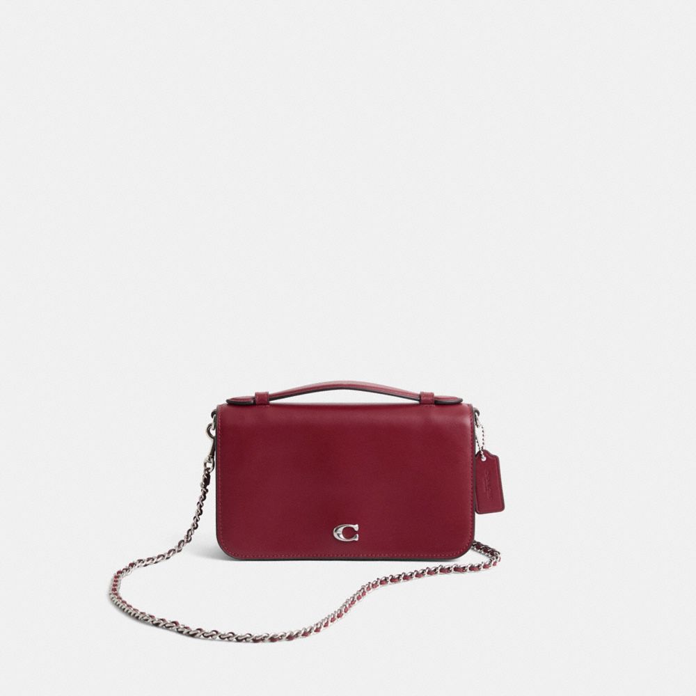 COACH®,Restored Bea Crossbody,Crossbody,Logo,Metal,Embossed,Pen Holder,Day Party,,Front View