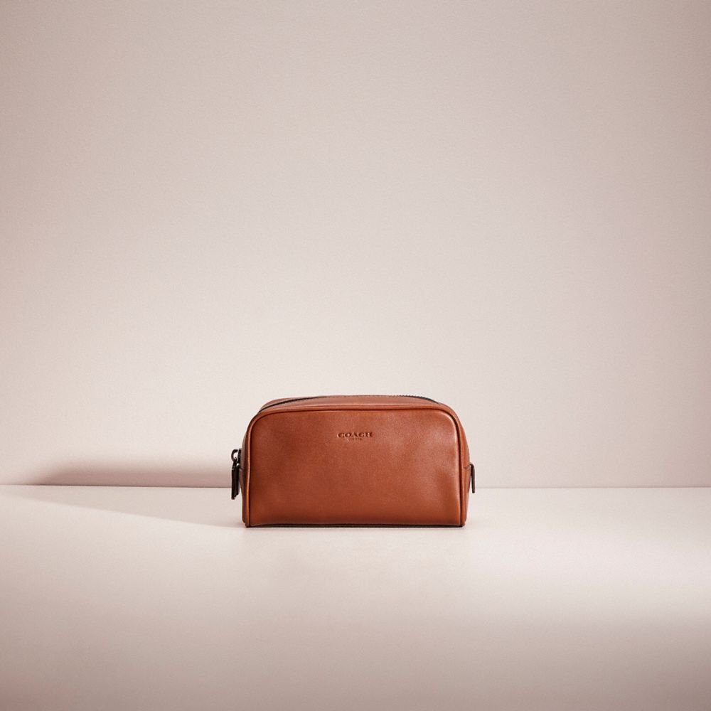 Coach leather dopp kit new arrivals