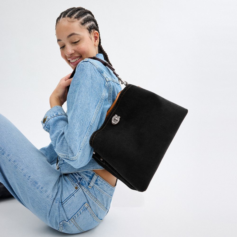 COACH®,Willow Shoulder Bag,,Detail View