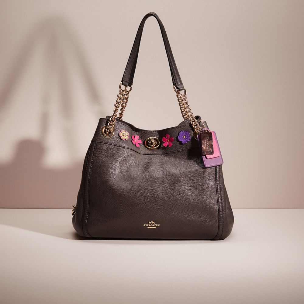 Coach turnlock best sale edie oxblood