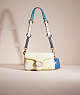 COACH®,UPCRAFTED PILLOW TABBY SHOULDER BAG 18,Nappa leather,Mini,Hello Summer,Pale Lime/Light Antique Nickel,Front View