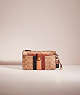 COACH®,UPCRAFTED NOA POP-UP MESSENGER IN SIGNATURE CANVAS,Signature Coated Canvas,Mini,Hello Summer,Brass/Tan/Rust,Front View